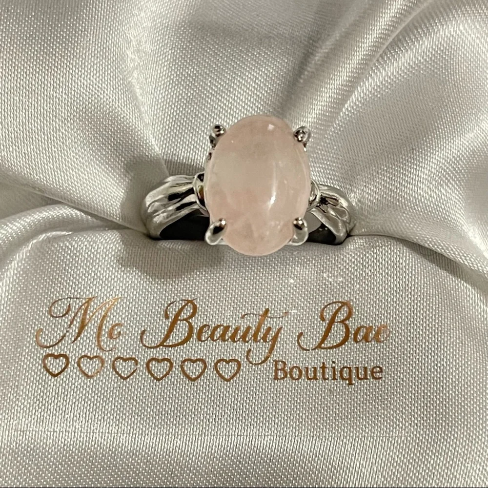 Rose Quartz Ring - Picture 3 of 5